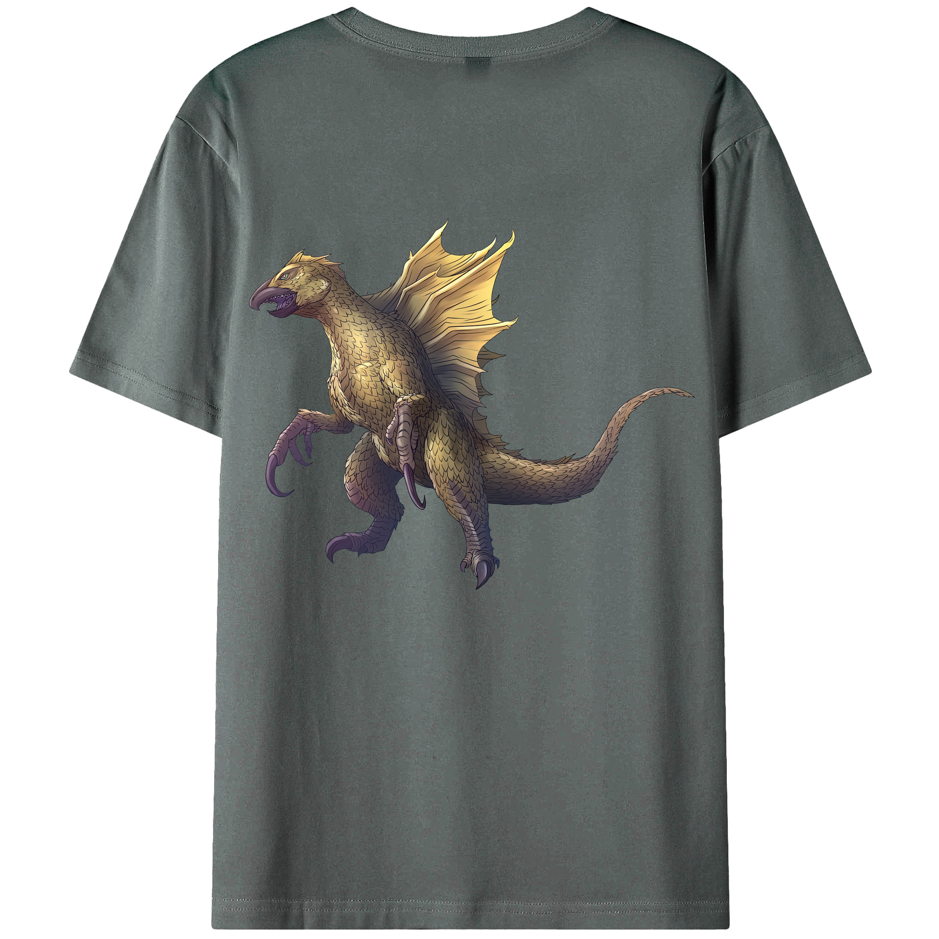 （画像用） ウルトラマン Ultraman 綿100％ メンズ半袖Tシャツ（バックプリント） 通気性